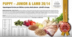 BARDOG Puppy -Junior Lamb 4 kg